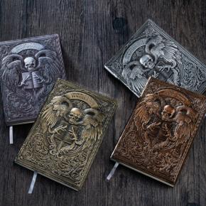 Embossed A5 journals notebook (Azrael）