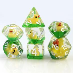 Soft edge resin rpg diceset