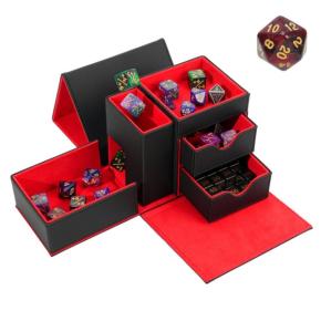 Double Drawer Dice Tower Deck Box