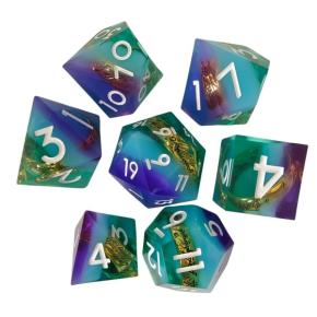 New ring inside resin dice