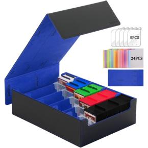 5 row card deck box single lid