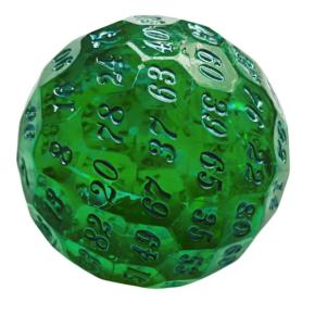 Resin d100 dice