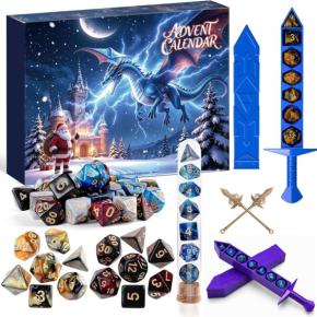 Dice calendar mystery box