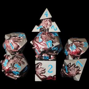 Dragon theme metal dicesets