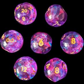 Pinball theme resin dicesets