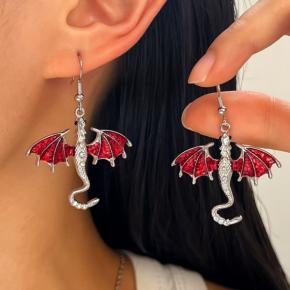 dragon theme earrings